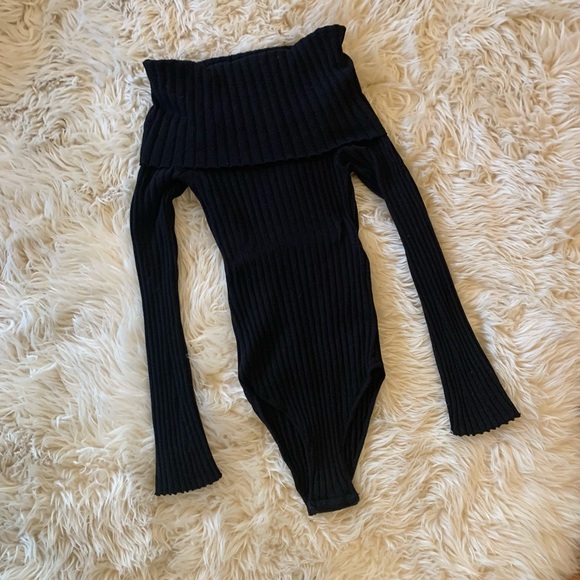 🖤 Pari Desai ‘Lola’ Long Sleeve Bodysuit, size Small - Picture 3 of 4